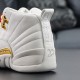 NIKE AIR JORDAN 12 OVO White Basketball Shoes