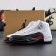 NIKE AIR JORDAN 12 Red Taxi Basketball Shoes