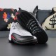 NIKE AIR JORDAN 12 Red Taxi Basketball Shoes