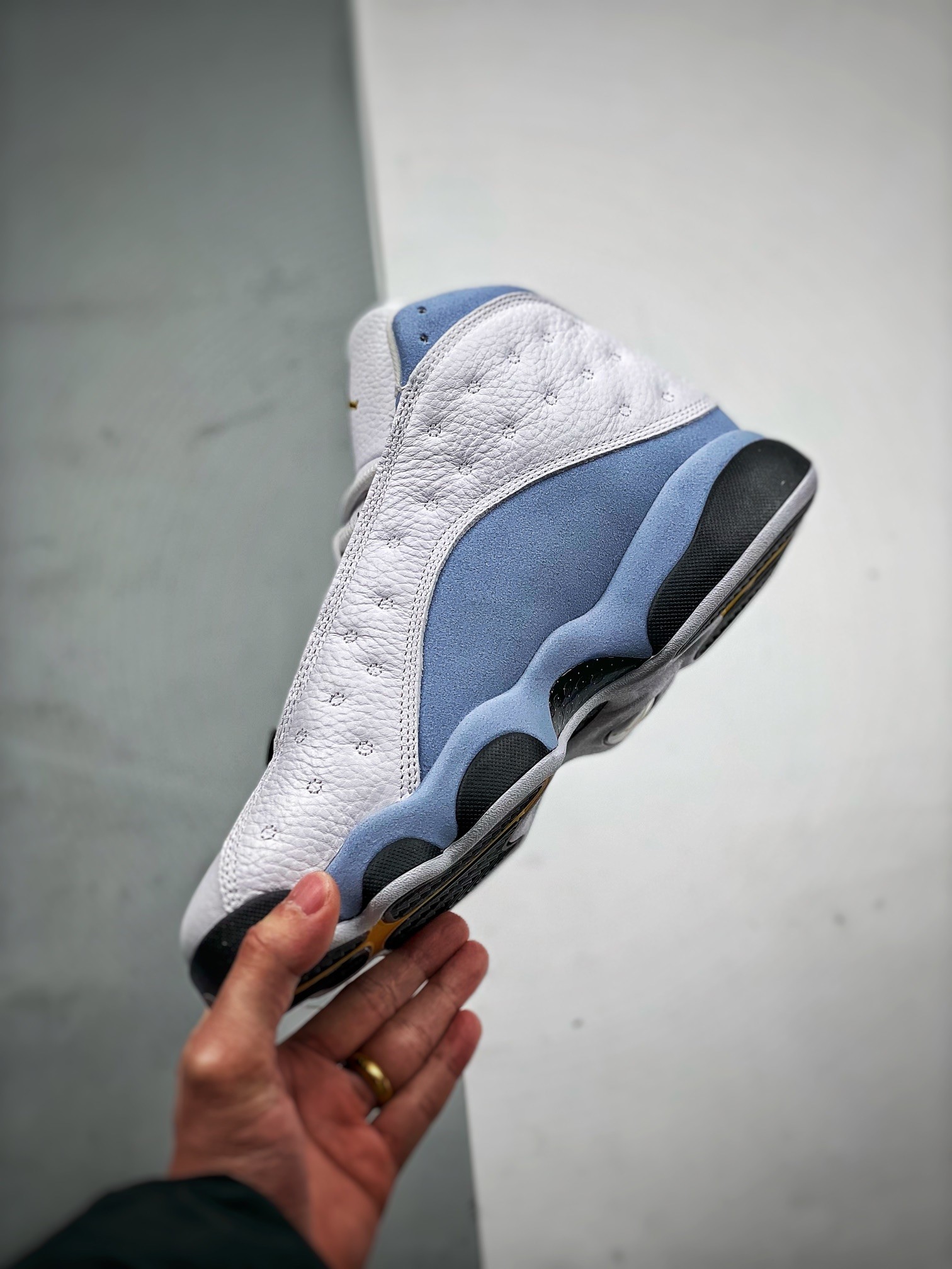 NIKE AIR JORDAN 13 BLUE GREY Basketball Shoes