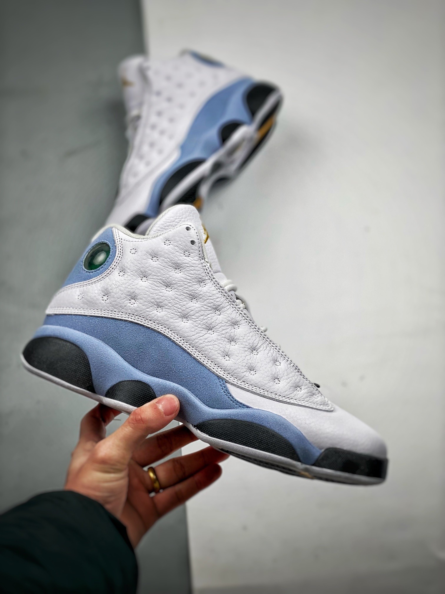 NIKE AIR JORDAN 13 BLUE GREY Basketball Shoes