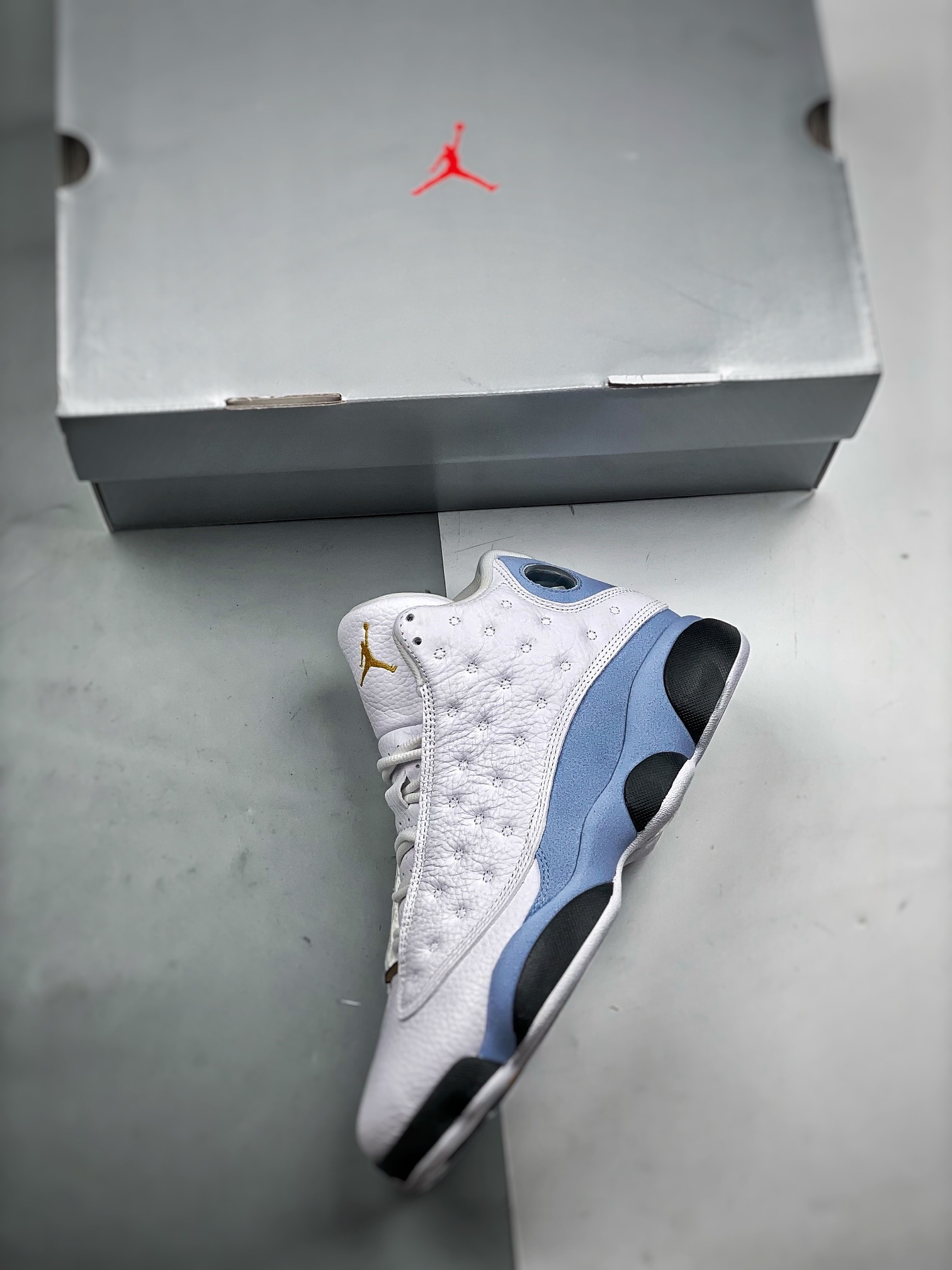 NIKE AIR JORDAN 13 BLUE GREY Basketball Shoes