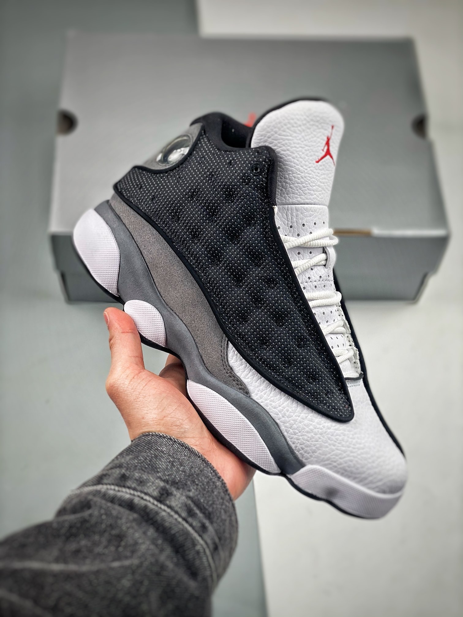 NIKE AIR JORDAN 13 RETRO BLACK FLINT Basketball Shoes