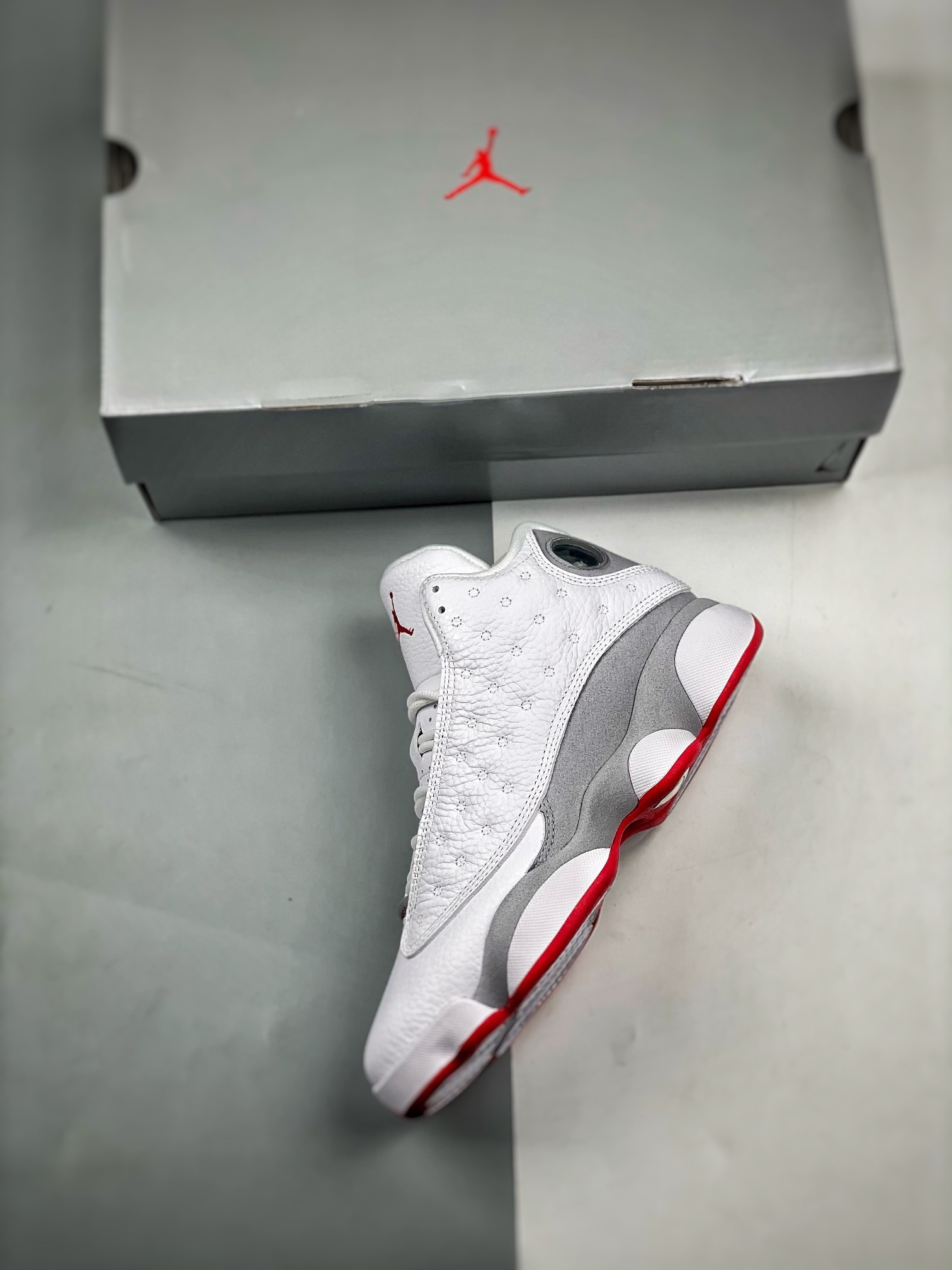 NIKE AIR JORDAN 13 WOLF GREY Basketball Shoes