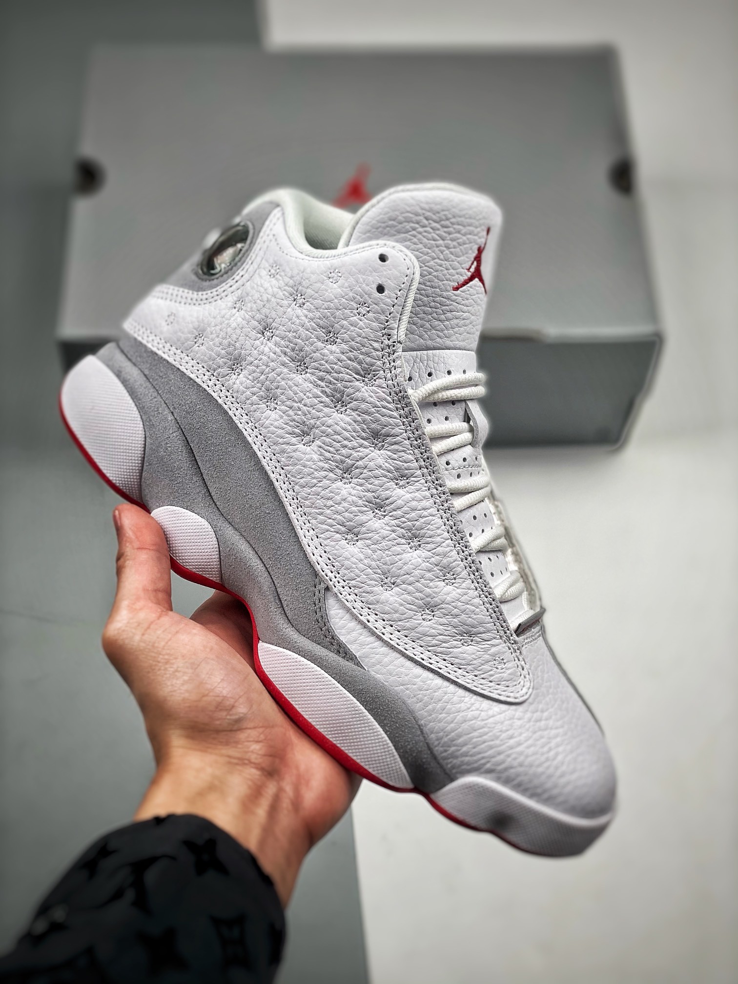 NIKE AIR JORDAN 13 WOLF GREY Basketball Shoes