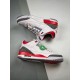 NIKE AIR JORDAN 3 RETRO FIRE RED Basketball Shoes