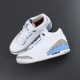 NIKE AIR JORDAN 3 RETRO VALOR BLUE Basketball Shoes