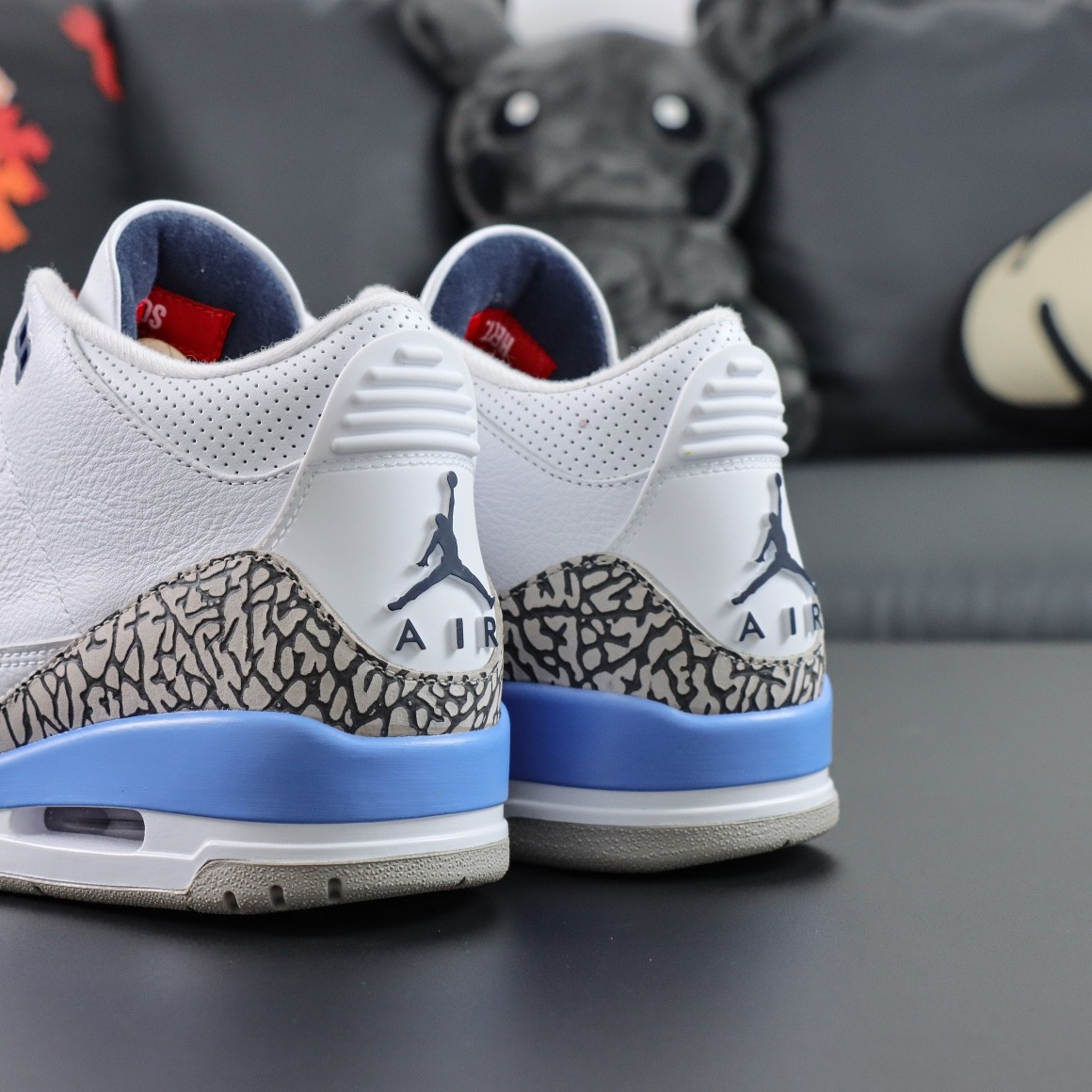 NIKE AIR JORDAN 3 RETRO VALOR BLUE Basketball Shoes