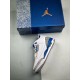 NIKE AIR JORDAN 3 RETRO WHITE AND TRUE BLUE Basketball Shoes