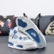 NIKE AIR JORDAN 4 MILITARY BLUE Basketball Shoes