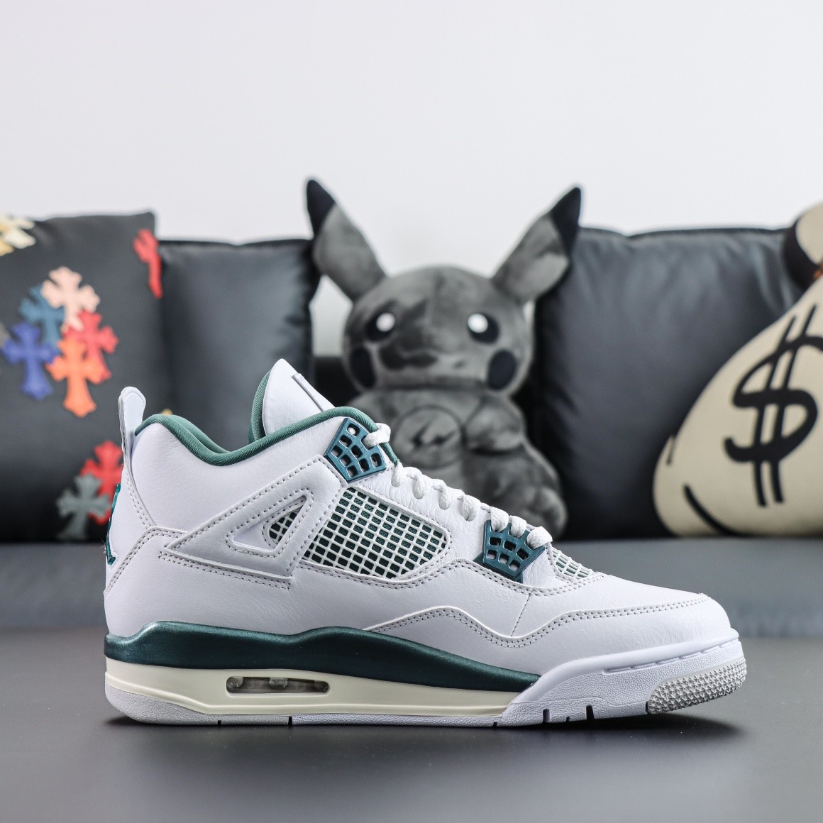 NIKE AIR JORDAN 4 OXIDIZED GREEN Basketball Shoes