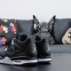 NIKE AIR JORDAN 4 RETRO SE BLACK CANVAS Basketball Shoes