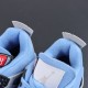 NIKE AIR JORDAN 4 UNIVERSITY BLUE Basketball Shoes