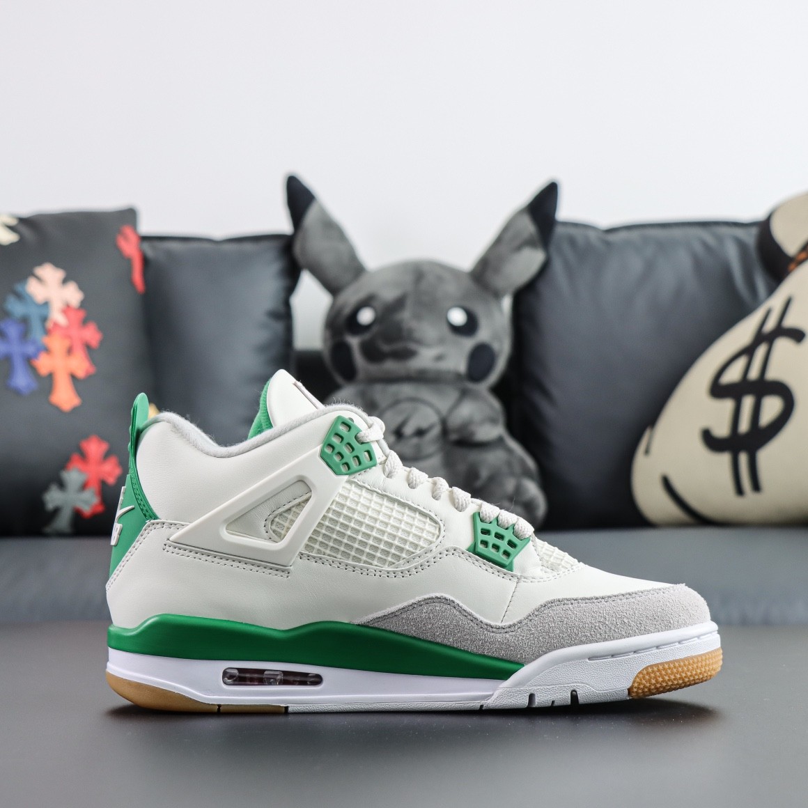 NIKE SB X NIKE AIR JORDAN 4 PINE GREEN Basketball Shoes