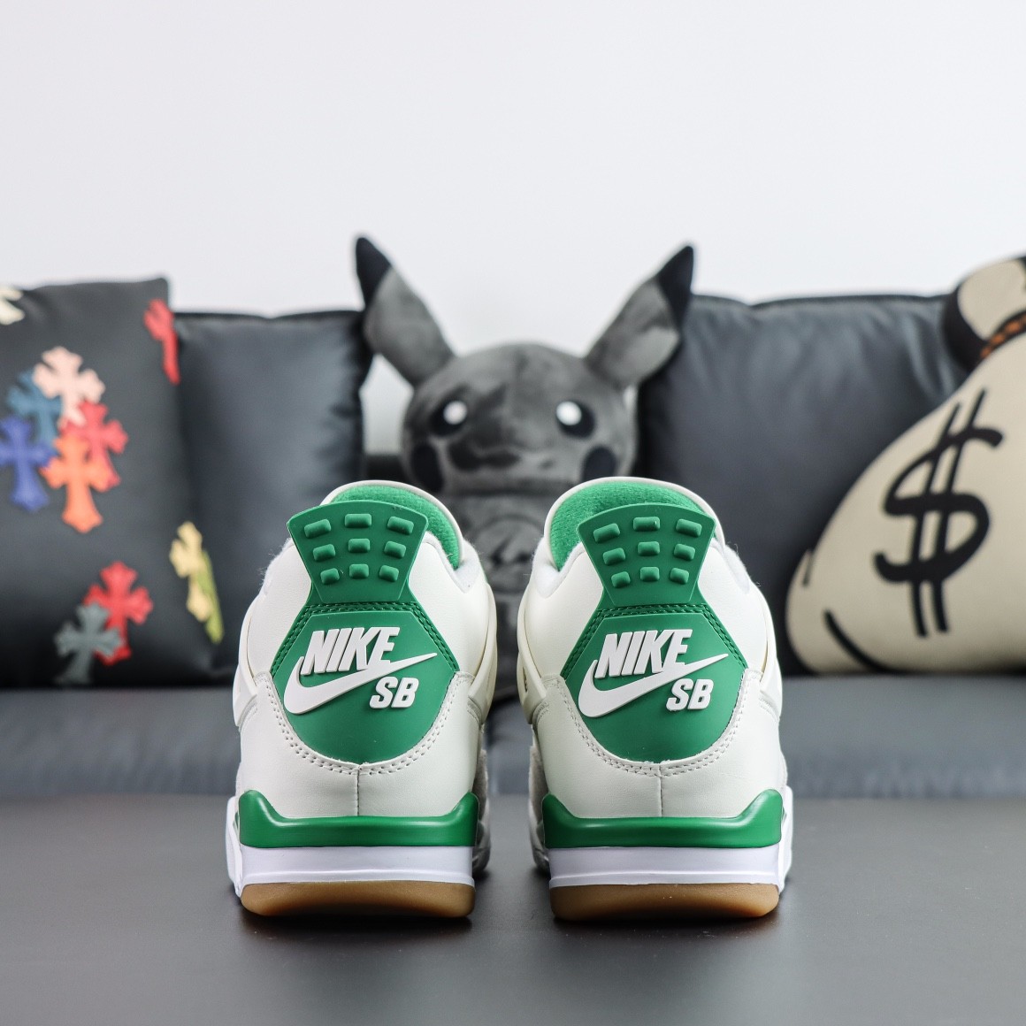 NIKE SB X NIKE AIR JORDAN 4 PINE GREEN Basketball Shoes