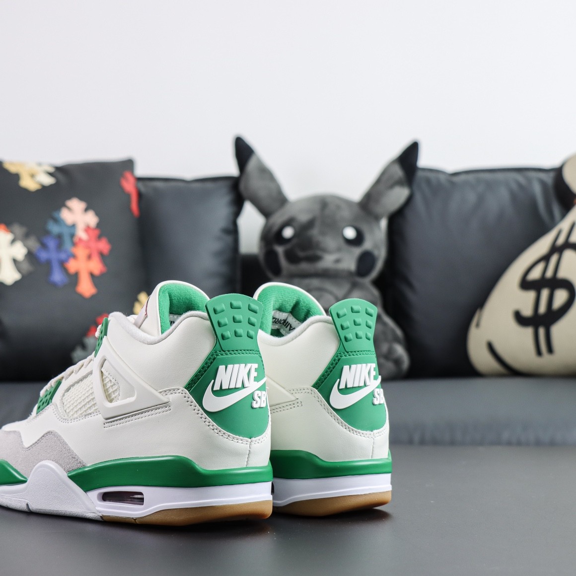 NIKE SB X NIKE AIR JORDAN 4 PINE GREEN Basketball Shoes