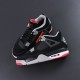 NIKE Air Jordan 4 "Bred" Basketball Shoes