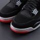 NIKE Air Jordan 4 "Bred" Basketball Shoes