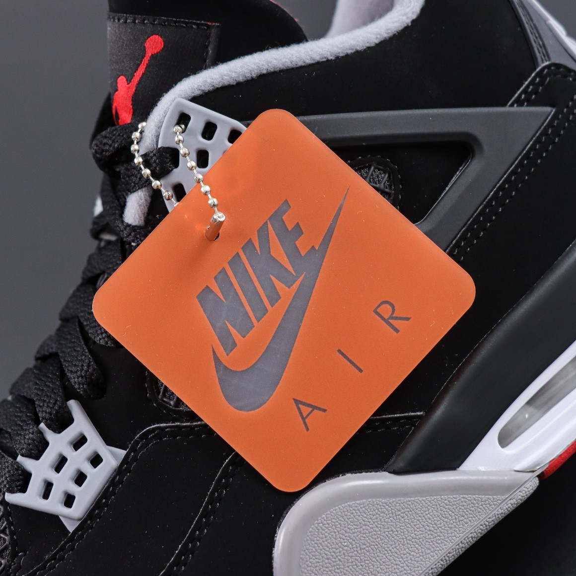 NIKE Air Jordan 4 "Bred" Basketball Shoes