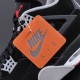 NIKE Air Jordan 4 "Bred" Basketball Shoes