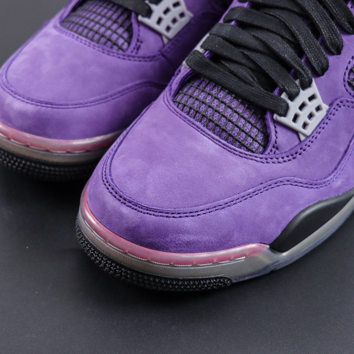 TRAVIS SCOTT X NIKE AIR JORDAN 4 RETRO PURPLE BLACK Basketball Shoes