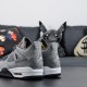 Nike Air Jordan 4 Cool Grey GS Basketball Shoes