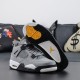 Nike Air Jordan 4 Cool Grey GS Basketball Shoes