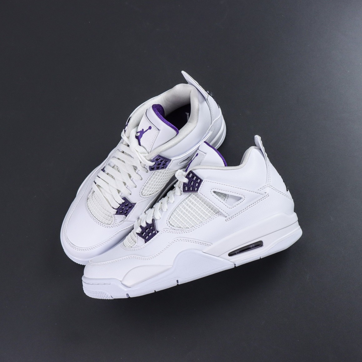 NIKE AIR JORDAN 4 "COURT PURPLE" Basketball Shoes