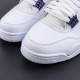 NIKE AIR JORDAN 4 "COURT PURPLE" Basketball Shoes