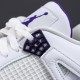 NIKE AIR JORDAN 4 "COURT PURPLE" Basketball Shoes