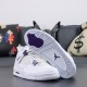 NIKE AIR JORDAN 4 "COURT PURPLE" Basketball Shoes