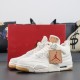 NIKE AIR JORDAN 4 LEVIS WHITE Basketball Shoes