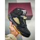 A MA MANIERE X NIKE AIR JORDAN 5 BLACK Basketball Shoes