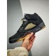 A MA MANIERE X NIKE AIR JORDAN 5 BLACK Basketball Shoes