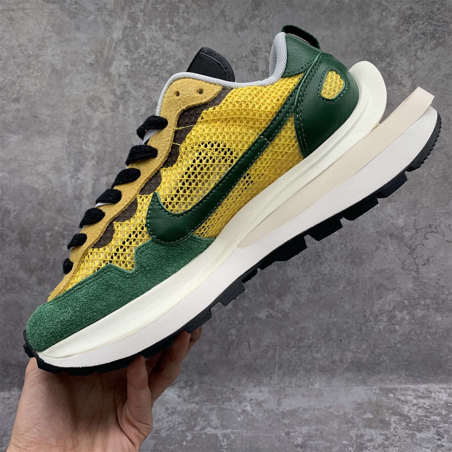 [OG] SACAI X NIKE VAPORWAFFLE TOUR YELLOW Sneaker Shoes