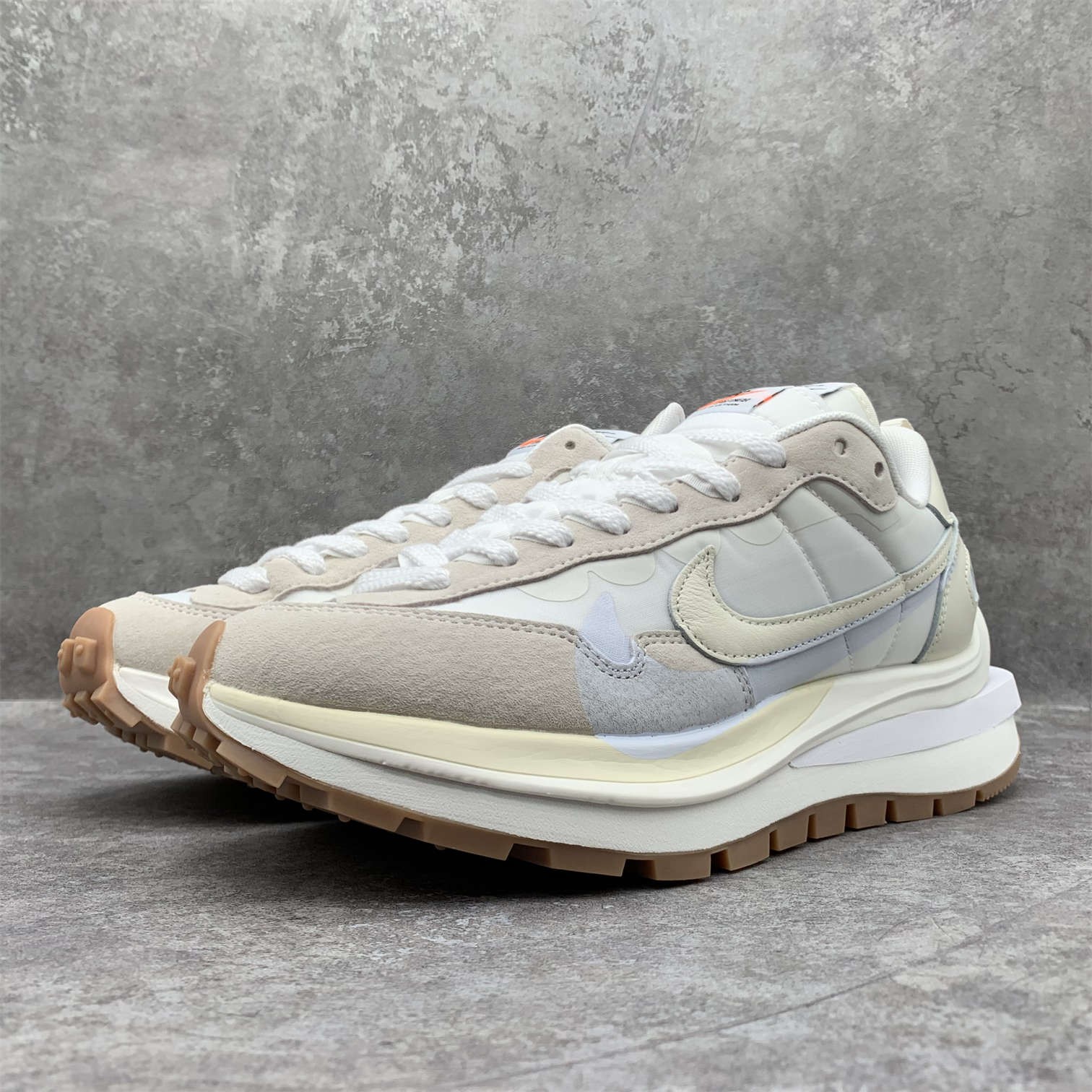 [OG] SACAI X NIKE VAPORWAFFLE WHITE AND GUM Sneaker Shoes