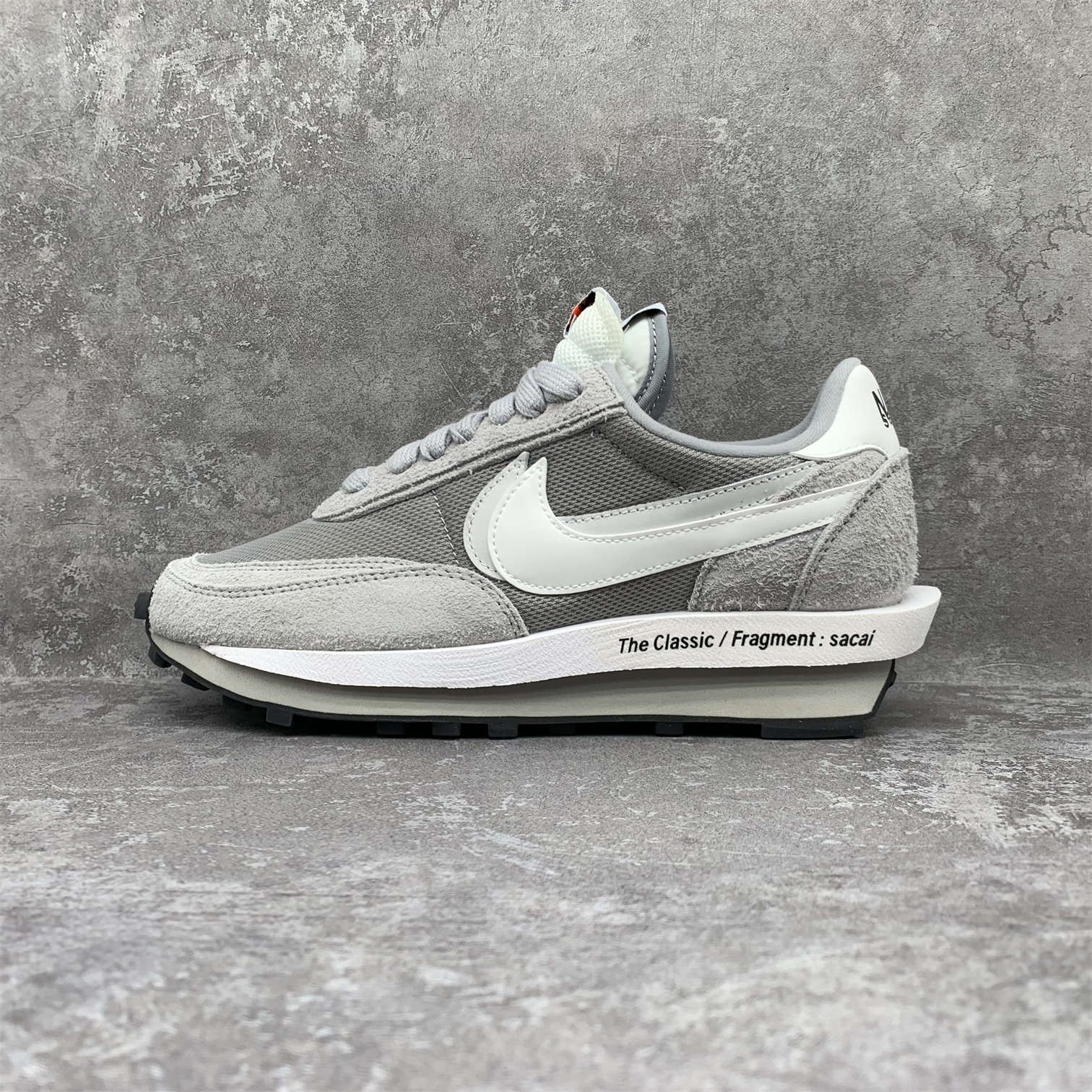 [OG] FRAGMENT DESIGN X SACAI X NIKE LDWAFFLE LIGHT SMOKE GREY Sneaker Shoes