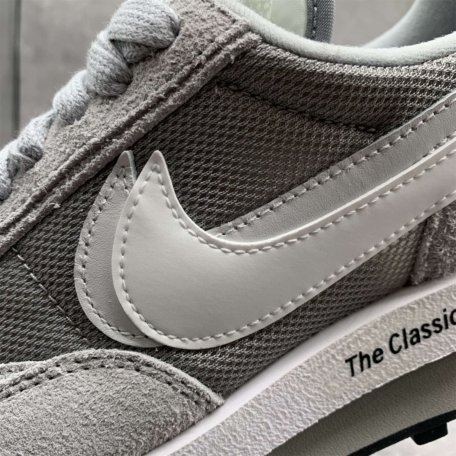 [OG] FRAGMENT DESIGN X SACAI X NIKE LDWAFFLE LIGHT SMOKE GREY Sneaker Shoes