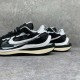 [OG] SACAI X NIKE VAPORWAFFLE BLACK AND WHITE Sneaker Shoes