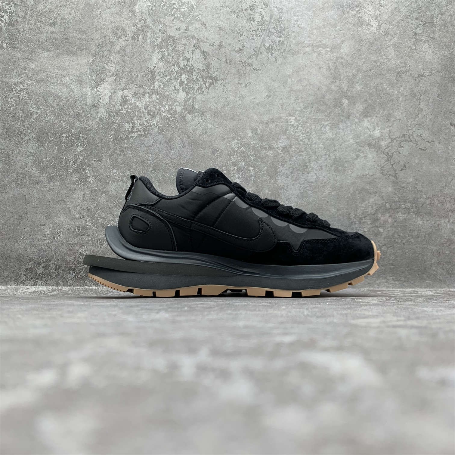 [OG] SACAI X NIKE VAPORWAFFLE NYLON BLACK Sneaker Shoes