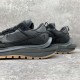 [OG] SACAI X NIKE VAPORWAFFLE NYLON BLACK Sneaker Shoes