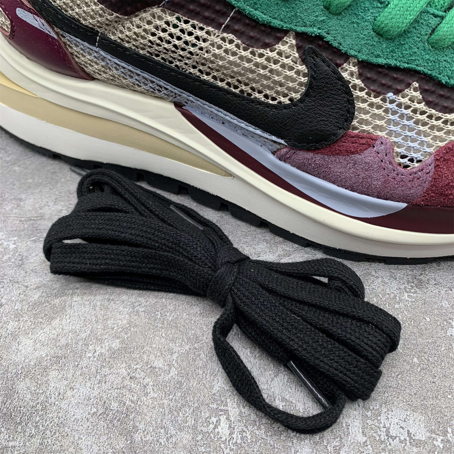 [OG] SACAI X NIKE VAPORWAFFLE STRING VILLAIN RED Sneaker Shoes