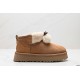 UGG Classic Alpinee Snow Boots Flat Fuzzy Ankle Boots for Women