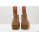 UGG Suede Casual Round Head Lightweight Thick Sole High Boots